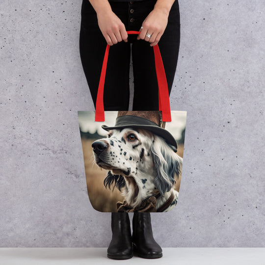 Tote bag-English Setter V4