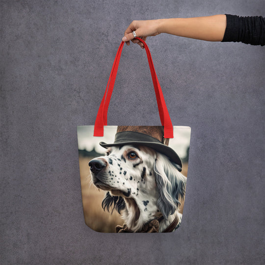 Tote bag-English Setter V4