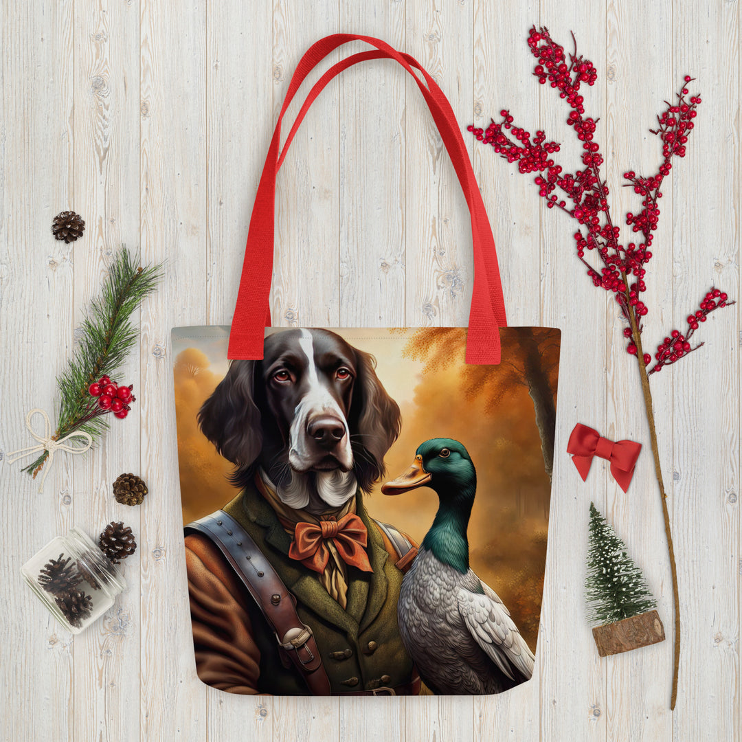 Tote bag-German Longhaired Pointer V3