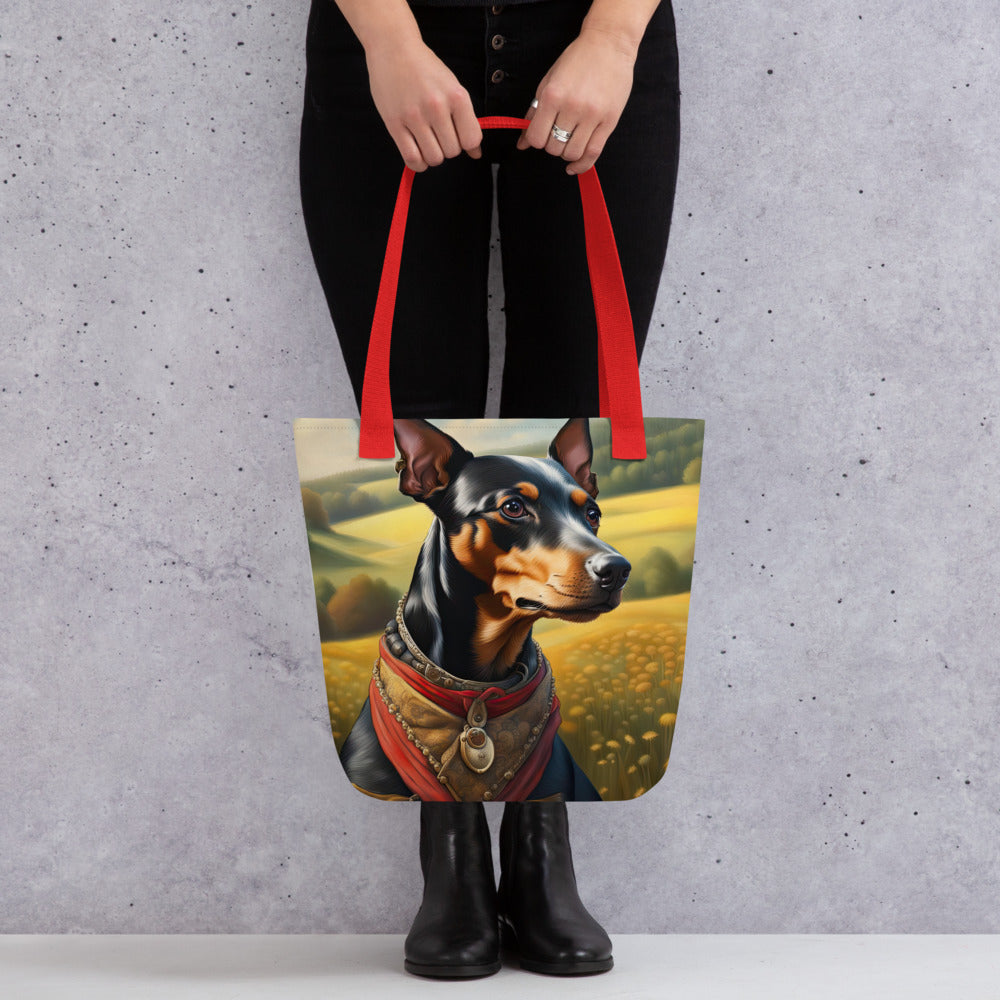 Tote bag-German Pinscher