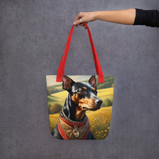 Tote bag-German Pinscher