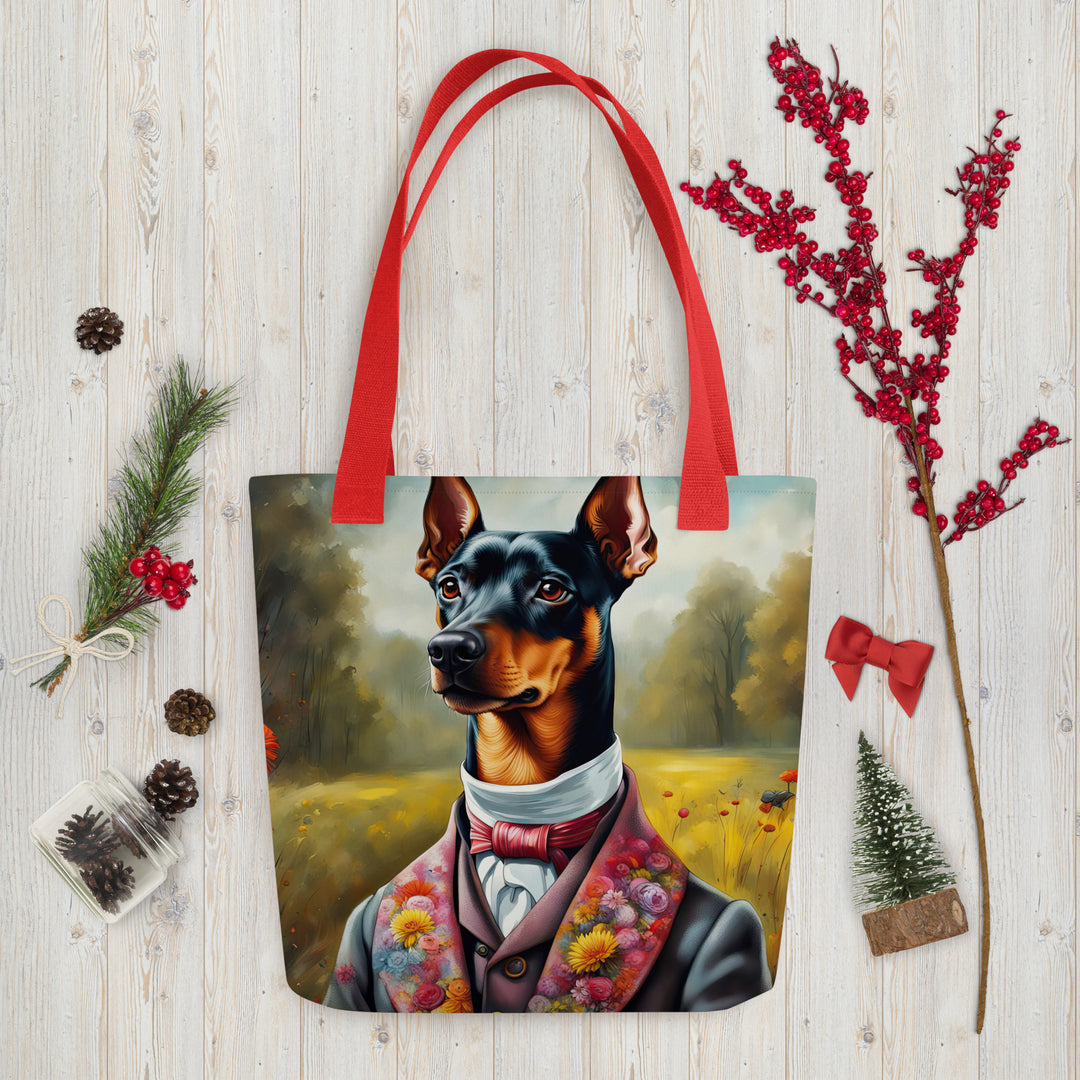 Tote bag-German Pinscher V3