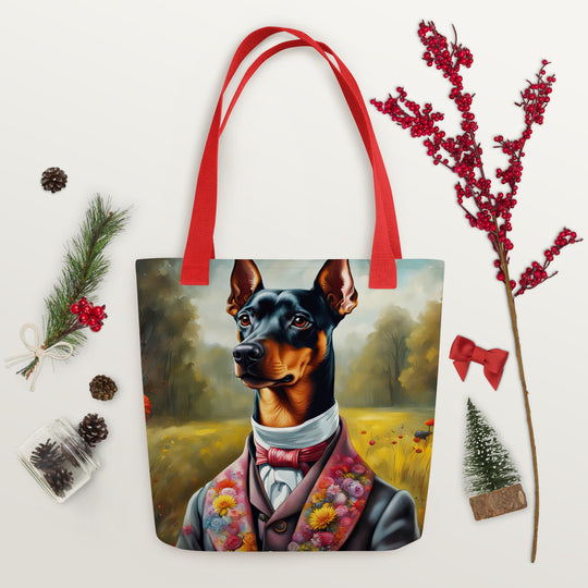 Tote bag-German Pinscher V3