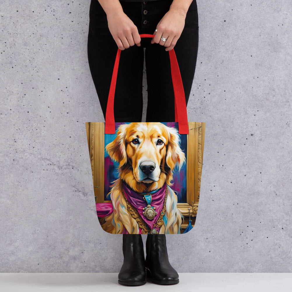 Tote bag-Golden Retriever V4