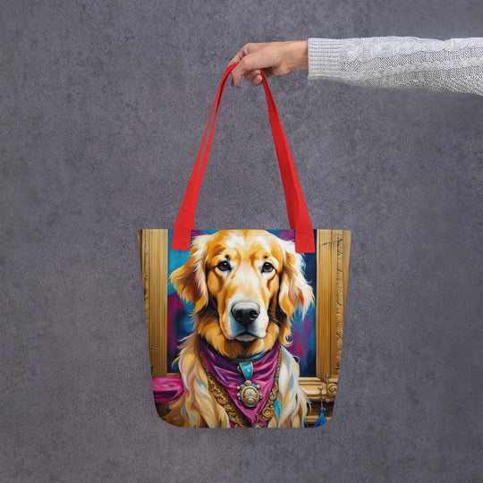 Tote bag-Golden Retriever V4