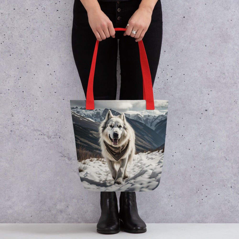 Tote bag-Great Pyrenees