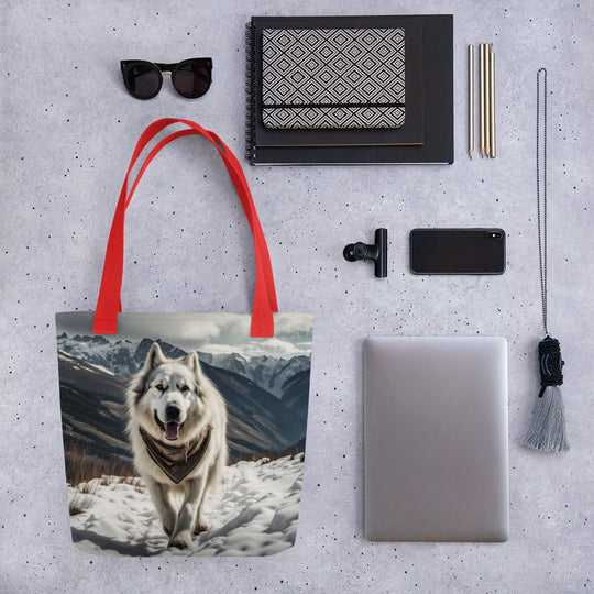 Tote bag-Great Pyrenees