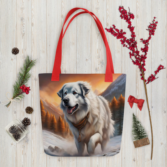 Tote bag-Great Pyrenees V2