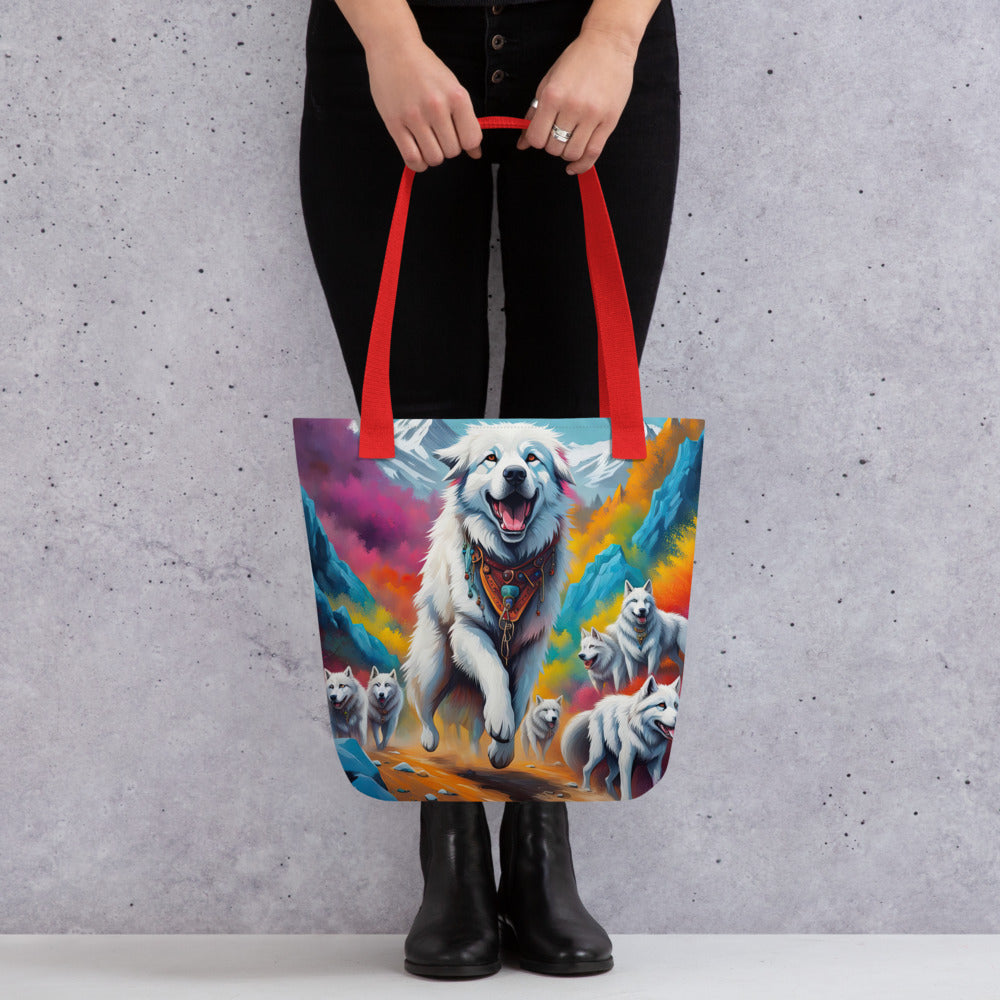 Tote bag-Great Pyrenees V4