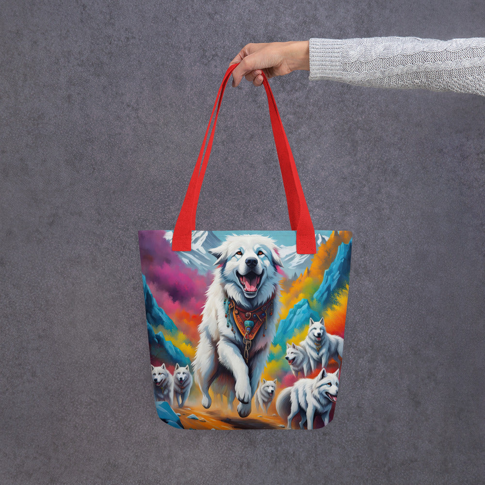 Tote bag-Great Pyrenees V4