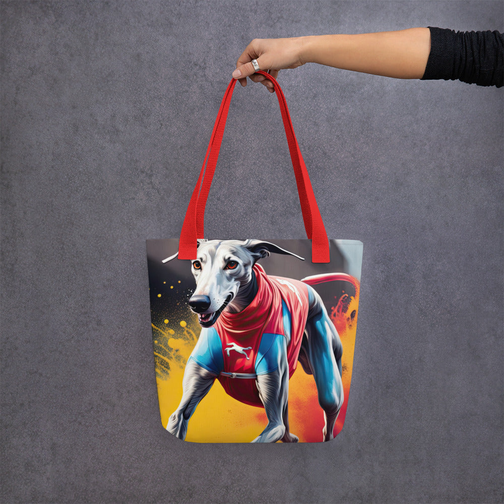 Tote bag-Greyhound V2