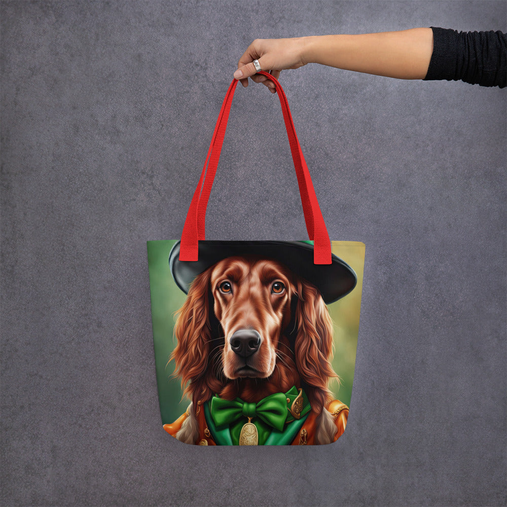 Tote bag-Irish Setter