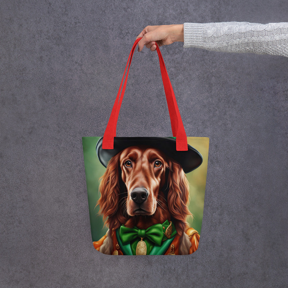 Tote bag-Irish Setter