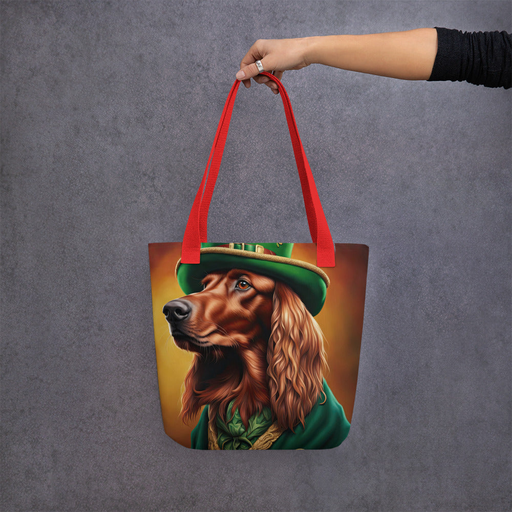 Tote bag-Irish Setter V2