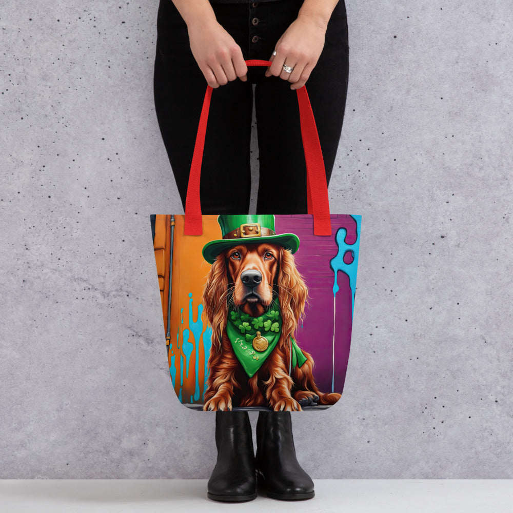 Tote bag-Irish Setter V3