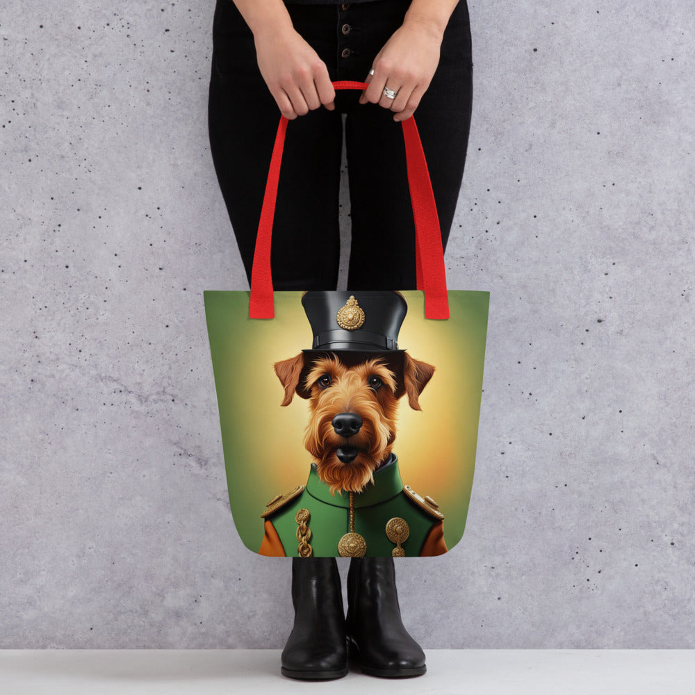 Tote bag-Irish Terrier