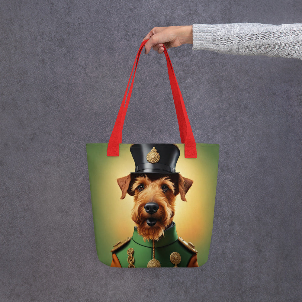 Tote bag-Irish Terrier