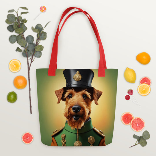 Tote bag-Irish Terrier