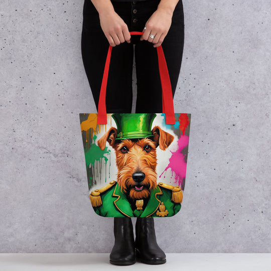 Tote bag-Irish Terrier V2