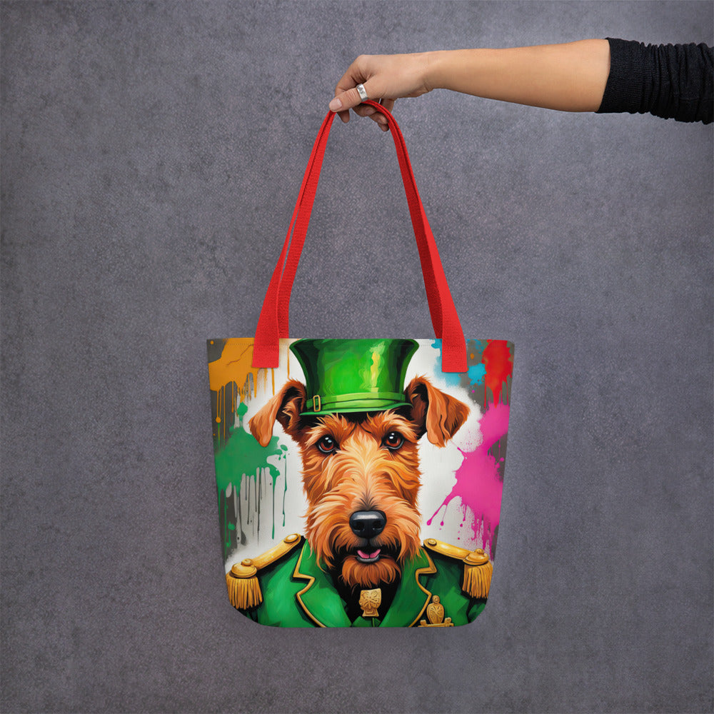 Tote bag-Irish Terrier V2