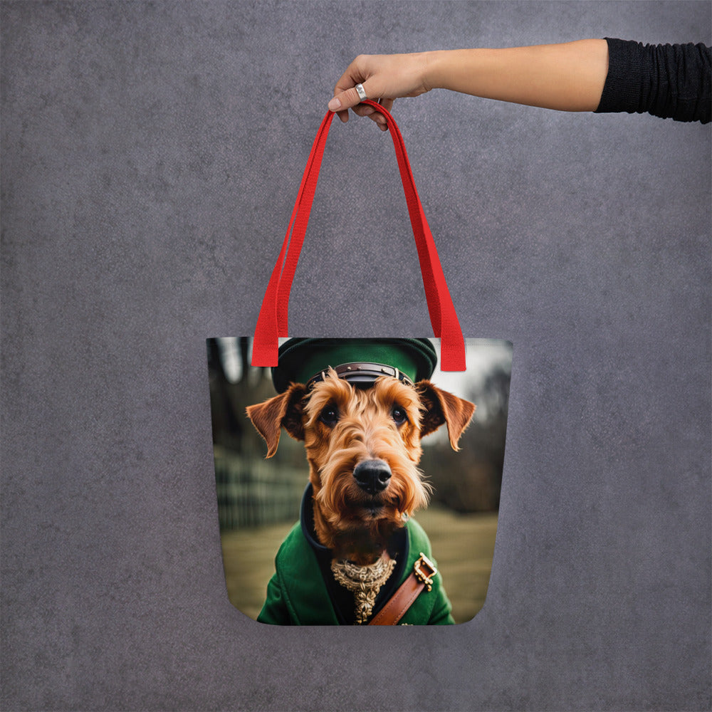 Tote bag-Irish Terrier V3