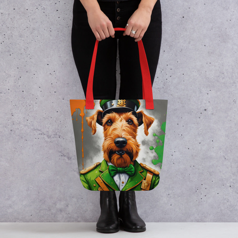 Tote bag-Irish Terrier V4