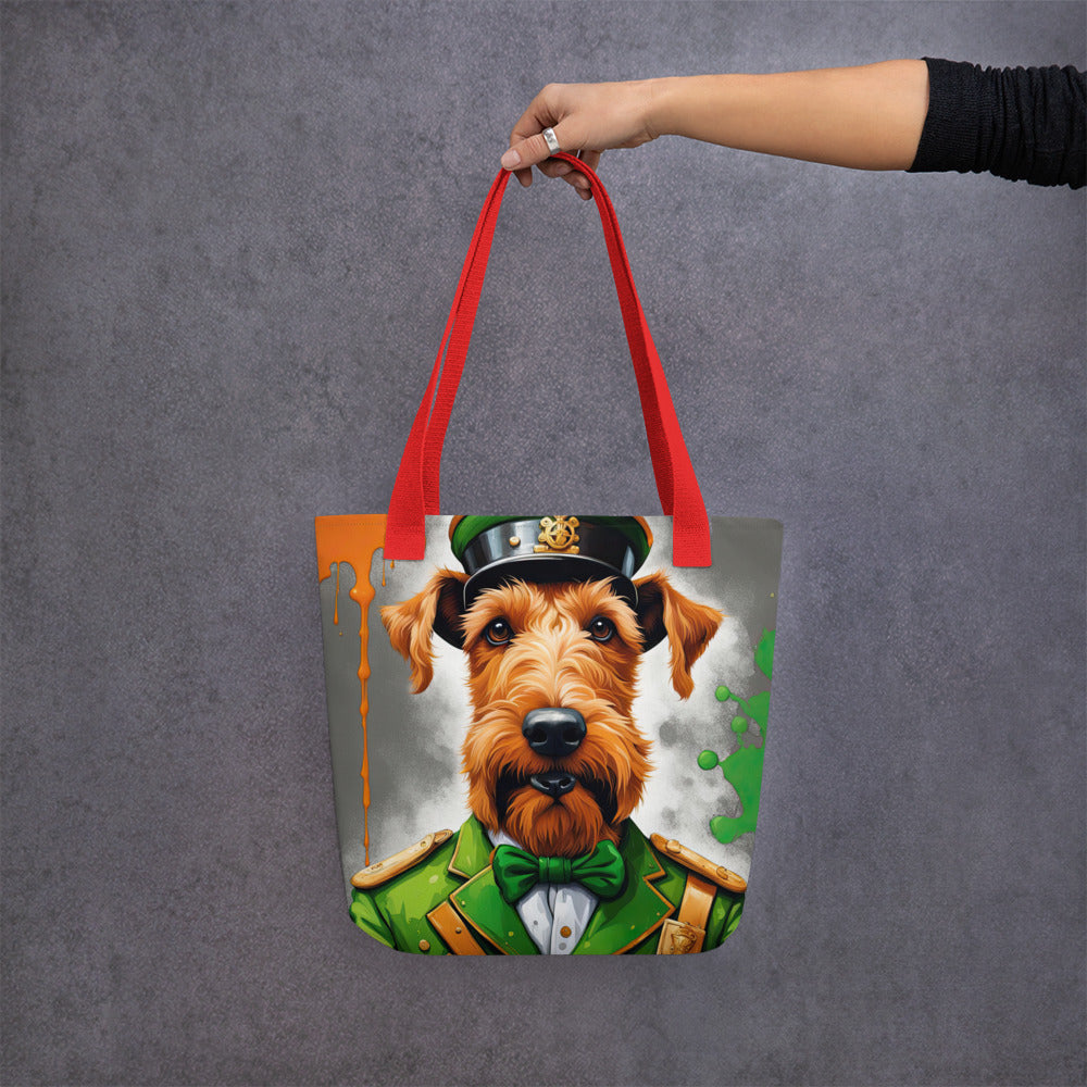 Tote bag-Irish Terrier V4