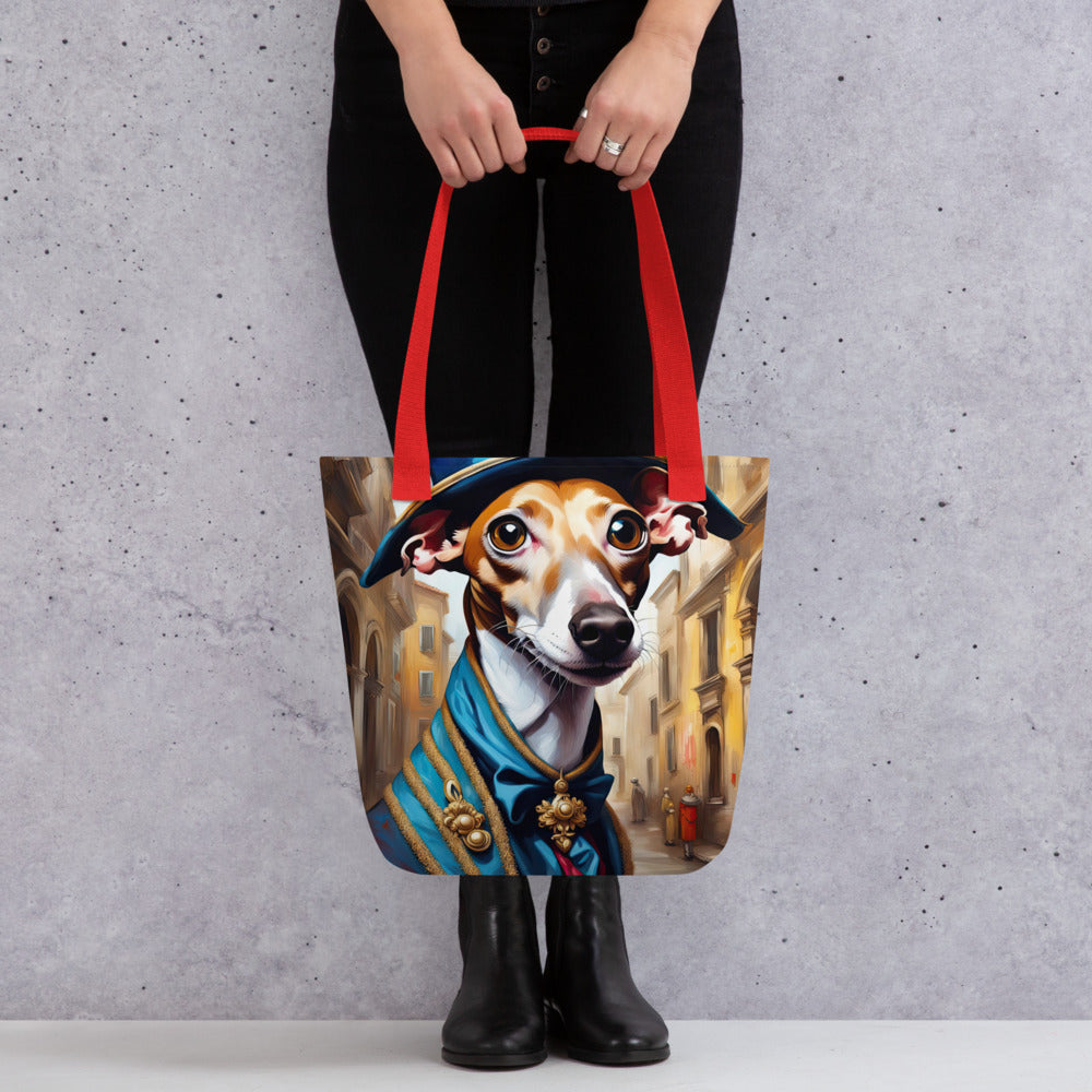 Tote bag-Italian Greyhound V3