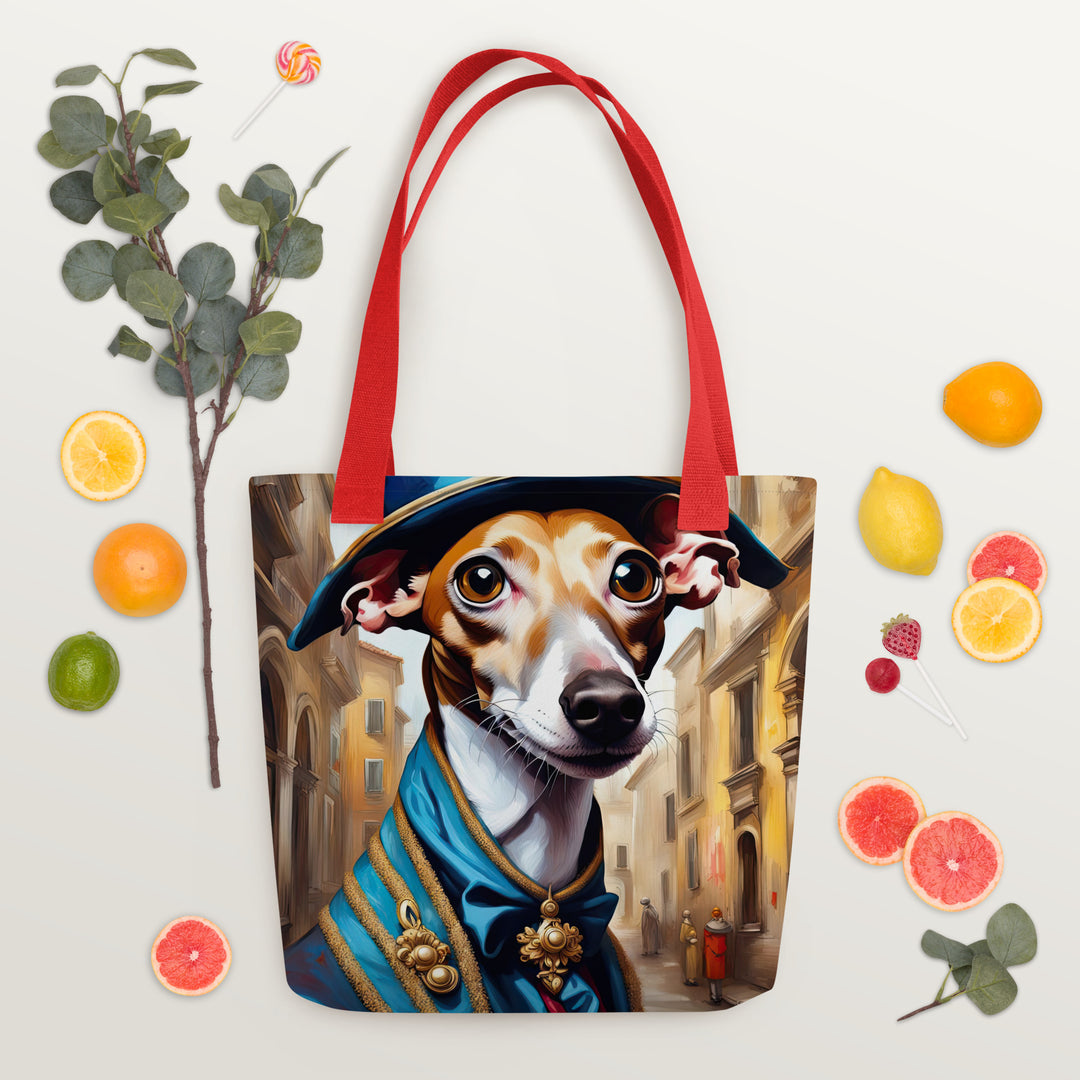 Tote bag-Italian Greyhound V3