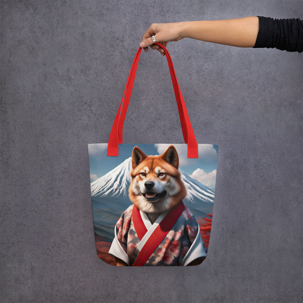 Tote bag-Japanese Akitainu