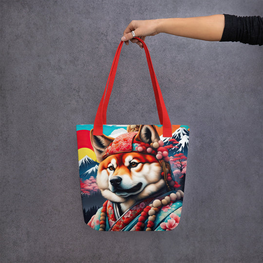 Tote bag-Japanese Akitainu V2