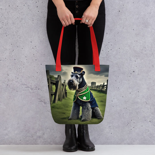 Tote bag-Kerry Blue Terrier