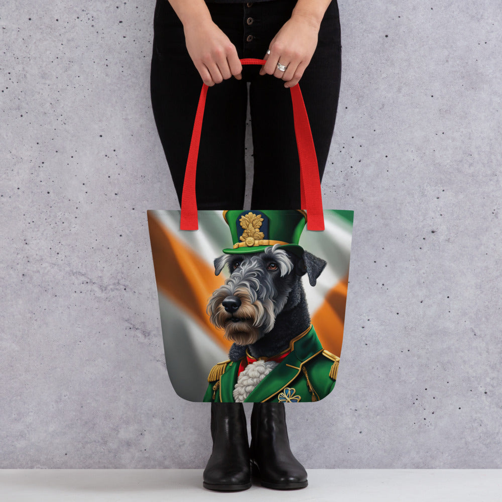 Tote bag-Kerry Blue Terrier V2