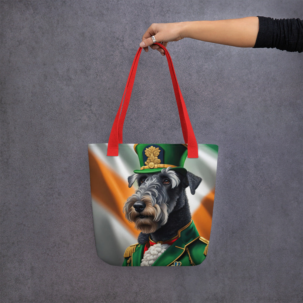 Tote bag-Kerry Blue Terrier V2