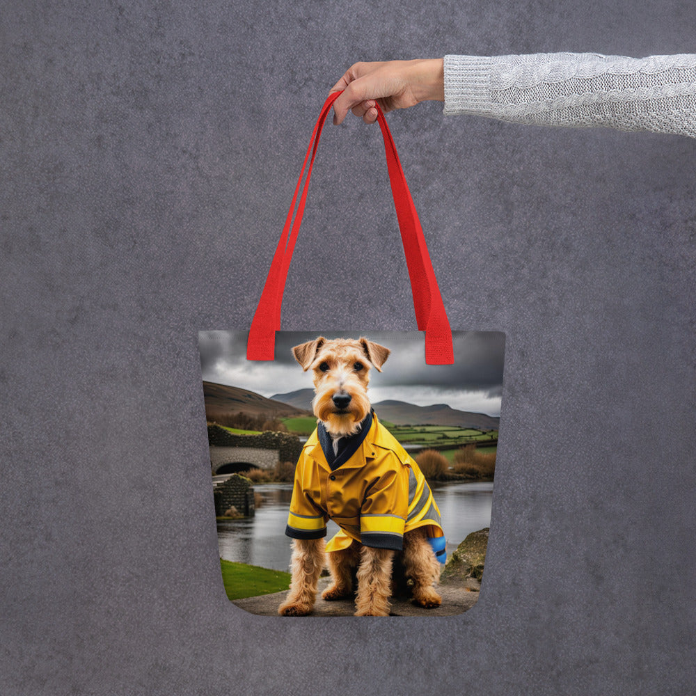 Tote bag-Lakeland Terrier V2