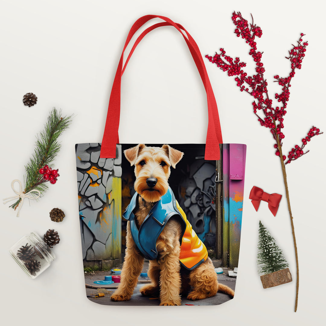 Tote bag-Lakeland Terrier