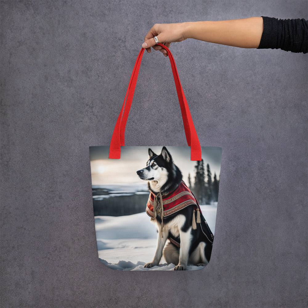 Tote bag-Lapponian Herder