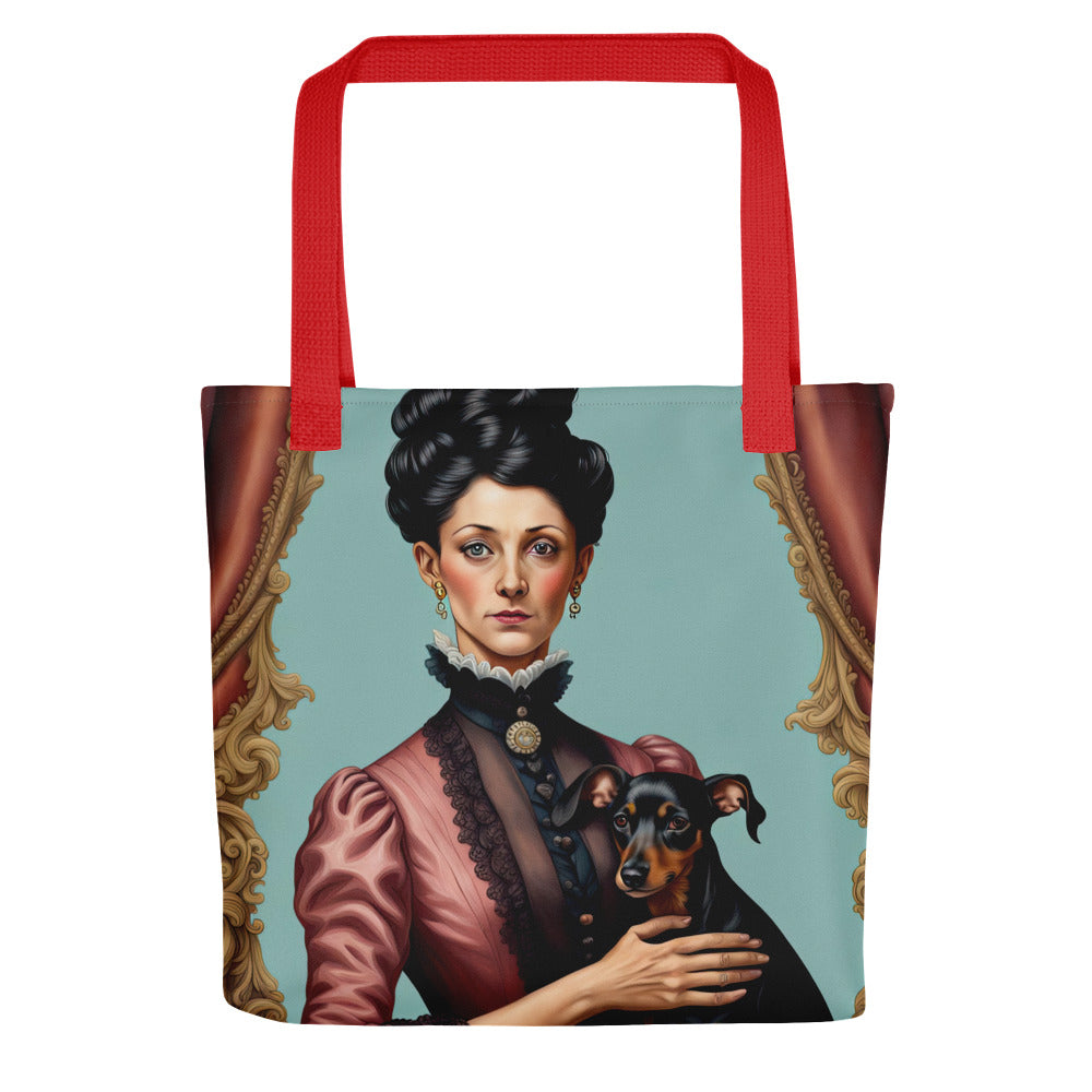 Tote bag-Toy Manchester Terrier V2