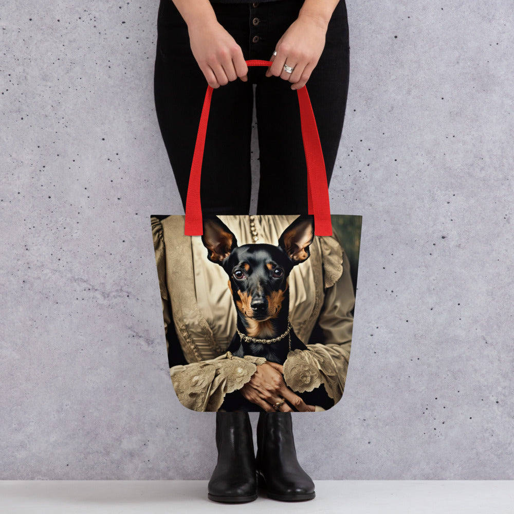 Tote bag-Toy Manchester Terrier V3