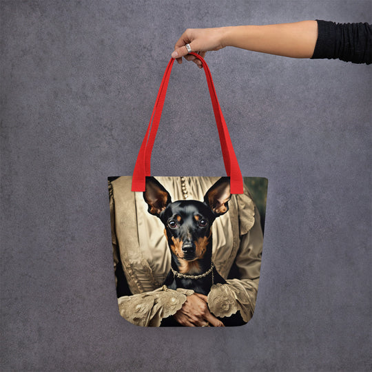 Tote bag-Toy Manchester Terrier V3