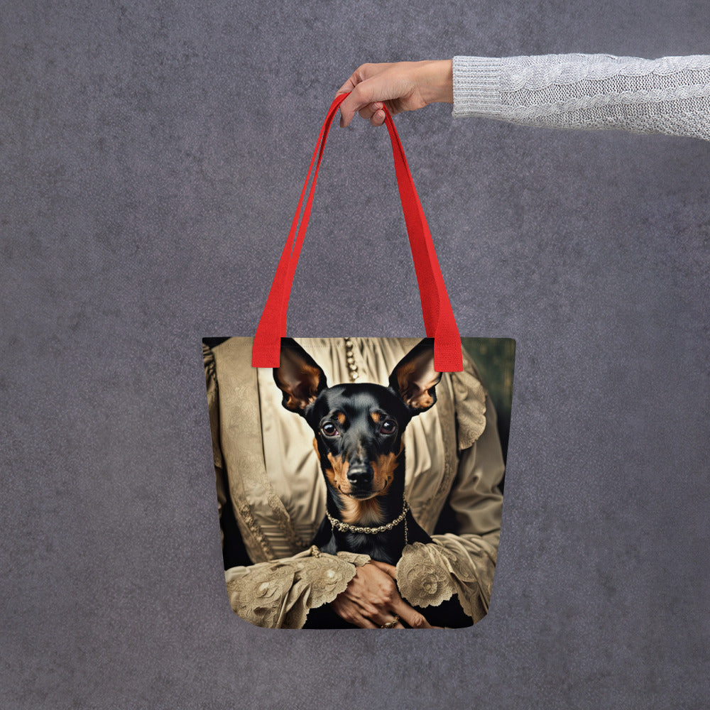 Tote bag-Toy Manchester Terrier V3