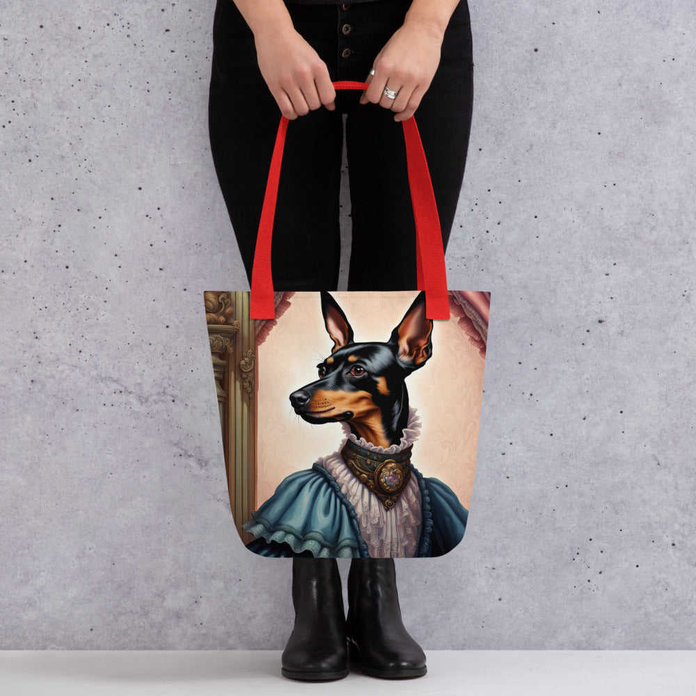 Tote bag-Toy Manchester Terrier V5