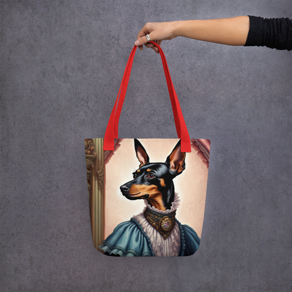 Tote bag-Toy Manchester Terrier V5