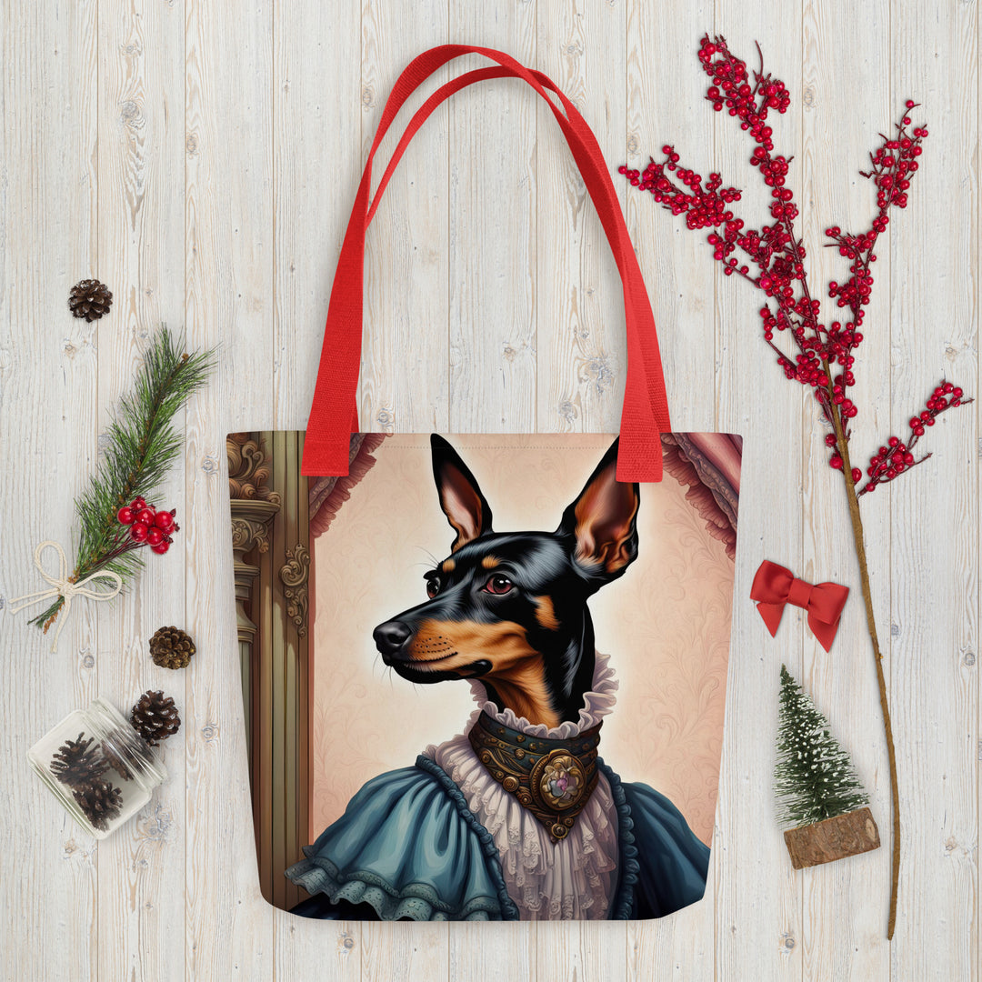 Tote bag-Toy Manchester Terrier V5