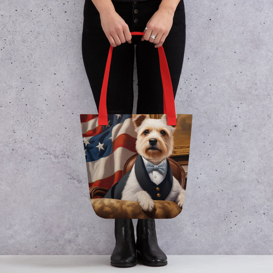 Tote bag-Teddy Roosevelt Terrier