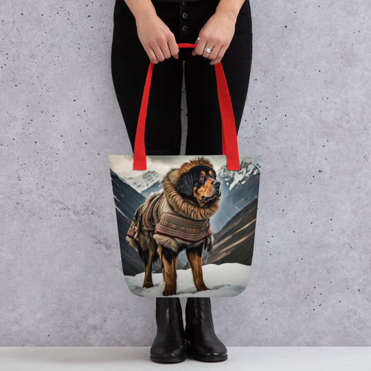 Tote bag-Tibetan Mastiff