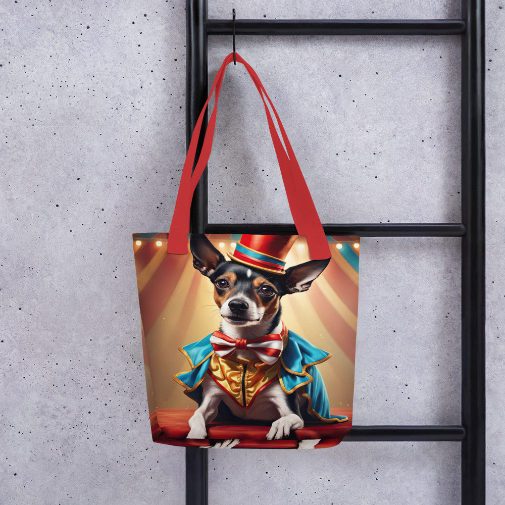 Tote bag-Toy Fox Terrier