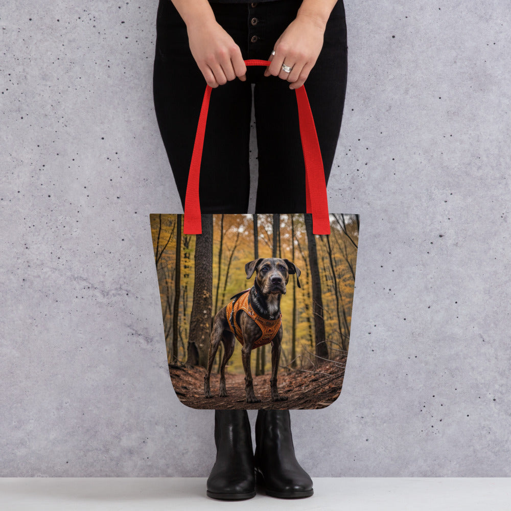 Tote bag-Treeing Tennessee Brindle V2