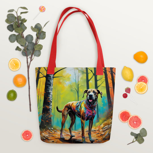 Tote bag-Treeing Tennessee Brindle V3