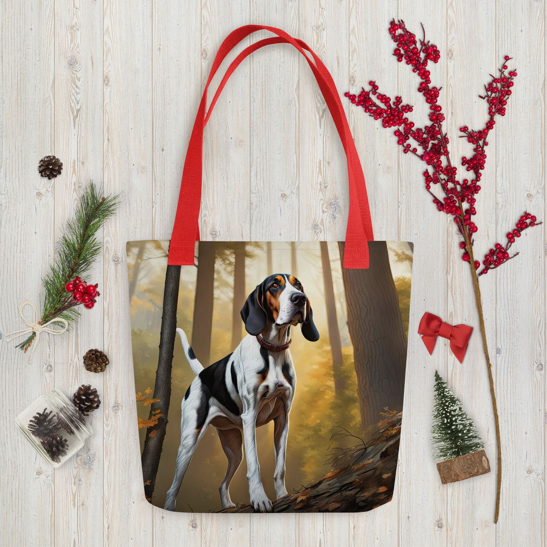 Tote bag-Treeing Walker Coonhound